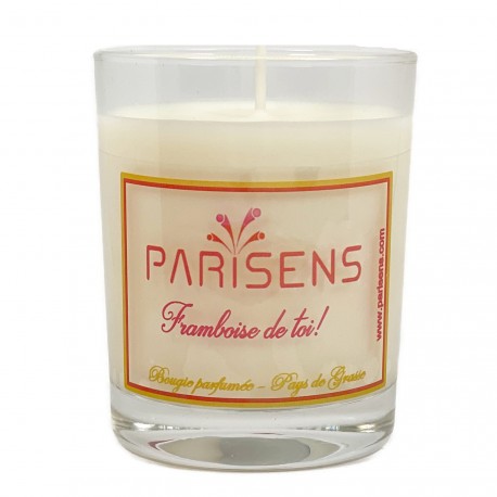 Framboise de toi! Bougie parfumée artisanale