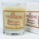 Plumeria un jour, Plumeria toujours! Bougie parfumée artisanale