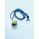 Collier Boule arabesque à parfumer lien gris - Parisens
